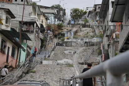 El hecho se generó en unas escalinatas en Mapasingue Este.