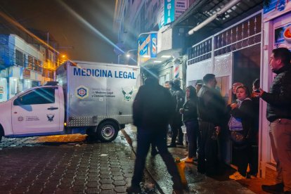 El cuerpo fue llevado a la morgue de la Policía, en Quito.