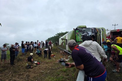 La tragedia ocurrió en la vía Zapallo - Convento, en el norte de Manabí.