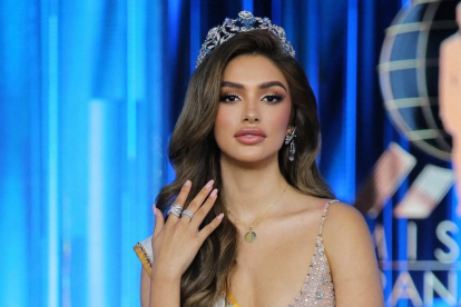 Andrea Aguilera es una reina de belleza ecuatoriana.