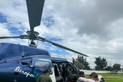 La señora tiene 52 años y es comerciante.