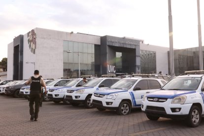 Familiares del herido llegaron a la UVC Florida a reclamar su vehículo.