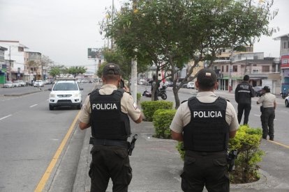 El lugar del enfrentamiento fue acordonado por la Policía.