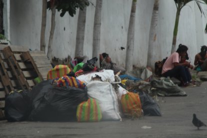 La basura mal indispuesta es muy común en varios puntos de la ciudad.