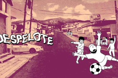 El videojuego Despelote combina fútbol, infancia y escenas cotidianas con un estilo visual único.