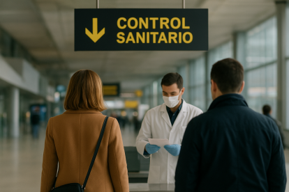 Ecuador refuerza controles en aeropuertos por alertas de peste porcina africana.