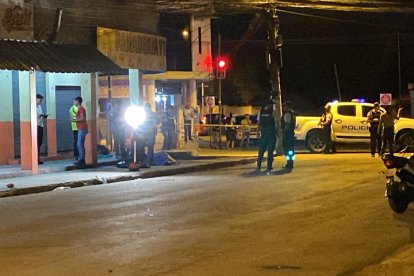 Un ataque armado apagó la vida de un hombre en el populoso barrio Santa Martha de Manta