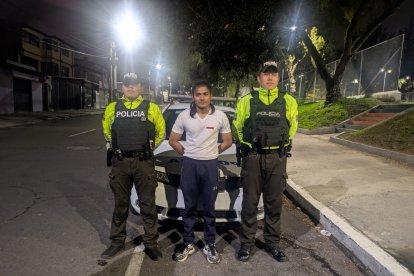 El sospechoso es de nacionalidad venezolana.