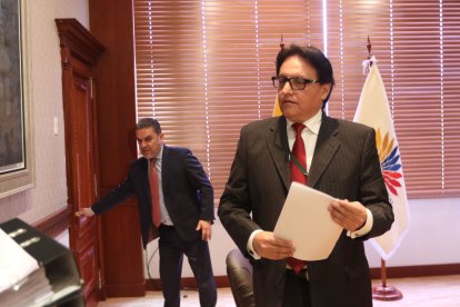 José Serrano y Fernando Villavicencio compartieron espacio en la Asamblea Nacional del Ecuador.