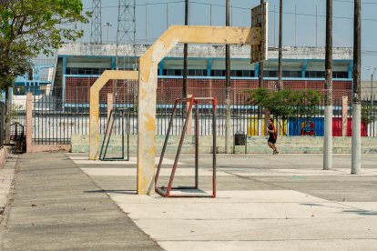 El parque queda en el sector de La Sopeña. En este punto, los niños habrían compartido previo a ser llevados lejos por los militares.