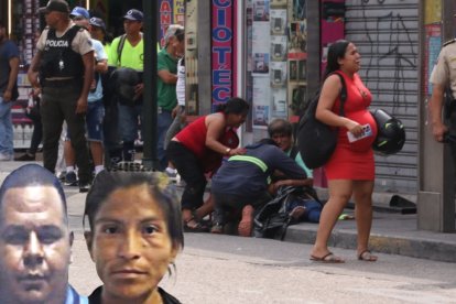 La mujer falleció en el sitio del suceso.