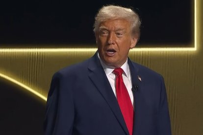 Donald Trump, Presidente de los Estados Unidos.