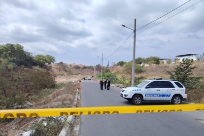 Dos hombres fueron asesinado a tiros en la ciudadela Los Eléctricos, de Manta