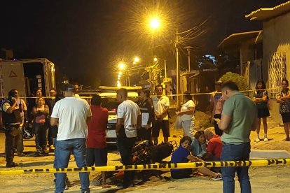 En la parroquia Muey fue asesinado un joven de 24 años para cerrar la jornada violenta del viernes en la provincia de Santa Elena