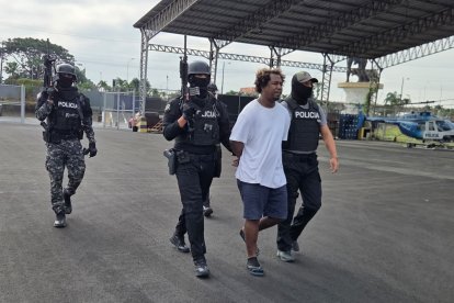 El sospechoso fue trasladado hacia la Cárcel del Encuentro.