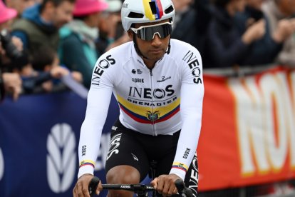 Jhonatan Narváez compitió 6 años seguidos con el equipo de Ineos Grenadiers.