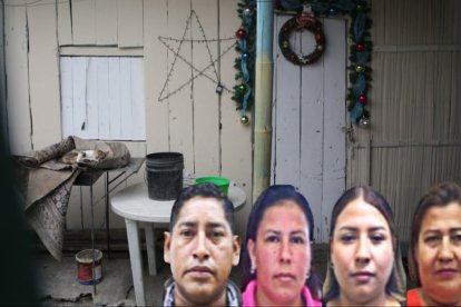 Tres de las cuatro víctimas murieron dentro de la vivienda. La cuarta falleció en el hospital.