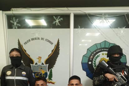 Los sospechosos fueron enviados al centro carcelario de Jipijapa, uno, y el otro, al de Bahía de Caráquez.