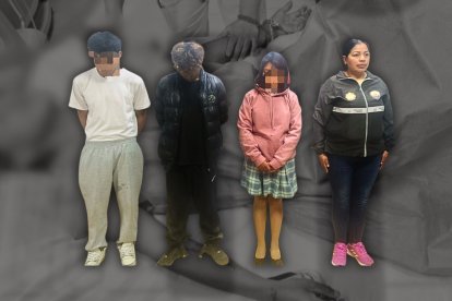 Los otros dos jóvenes detenidos con los menores fueron llevados a la cárcel de Cotopaxi, hasta que la Fiscalía indague el caso.