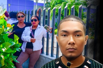 Familiares de Henry Guerrero acudieron a la morgue para retirar su cuerpo.