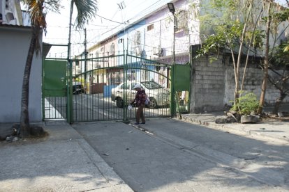 Escena del suceso en Mucho Lote 1, Guayaquil.