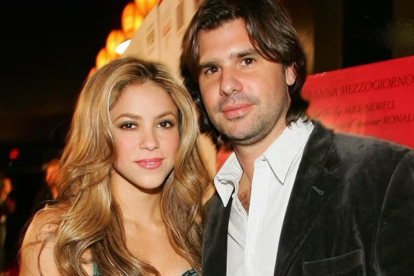 Shakira con Antonio de la Rúa