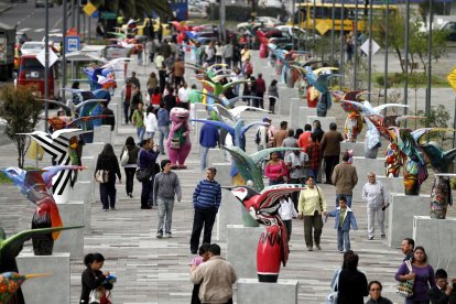 El hecho ocurrió en plena zona financiera de la capital