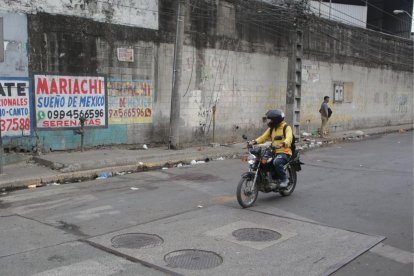 En esta zona de Pascuales se produjo el ataque armado. En el sector suele haber el servicio de transporte a través de tricimotos.