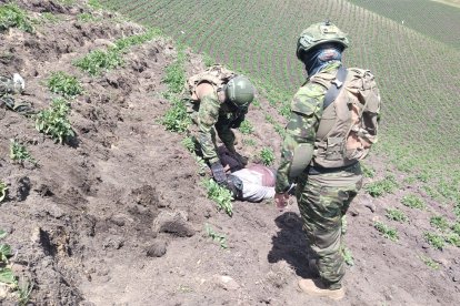 Los dos armados estaban en territorio ecuatoriano, en la provincia de Carchi.