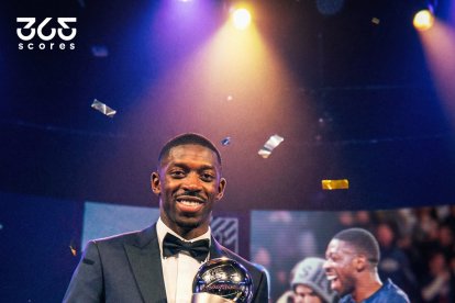 Ousmane Dembélé fue reconocido como el Mejor Jugador masculino del año.