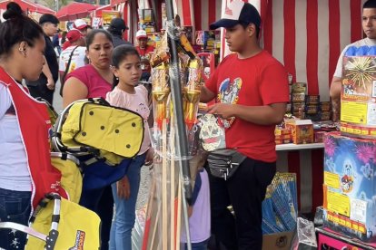 La pirotecnia que se venderá en la Feria cumple con todas seguridades necesarias.
