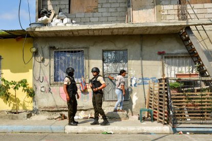 En esta vivienda de dos plantas se registró el crimen de los cuatro hermanos.