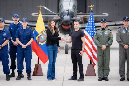 Ecuador y Estados Unidos refuerzan su cooperación en seguridad con un despliegue temporal en Manta.