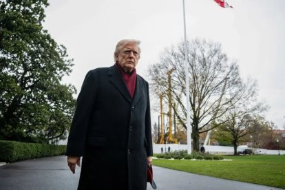 Donald Trump, presidente de EE. UU.