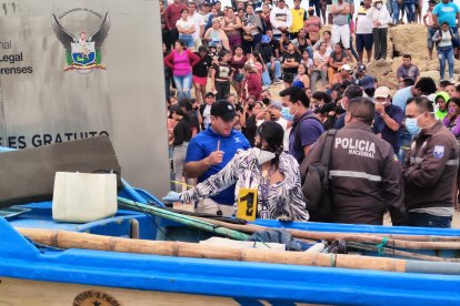 El 5 de diciembre de 2023 fue hallada una nave a 90 millas de San Mateo, Manabí. Los cadáveres de tres pescadores tenían heridas de bala.