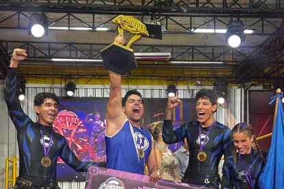 Equipo azul del reality Combate