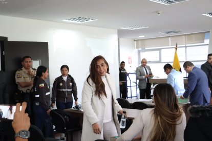 La excomandante Tannya Varela fue llevada a audiencia de formulación de cargos.