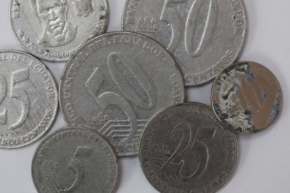 Monedas acuñadas entre 2000 y 2003 cumplen su ciclo y entran a reciclaje.