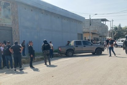 El lugar donde se produjo el hallazgo que alarmó a los pobladores de La Libertad