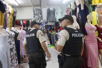 Luego de la agresión, los policías reforzaron su presencia en estos centros comerciales ubicados en El Tejar.