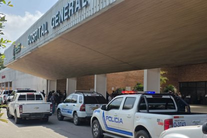 Balacera en hospital del IESS de Machala.