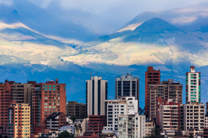 Una vista de la ciudad de Quito, capital del Ecuador: ¿cómo están los arriendos?