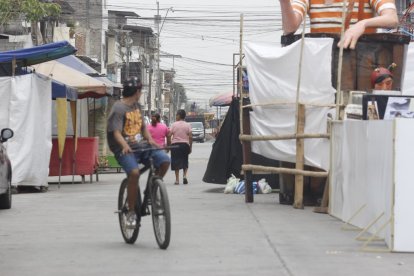 El acto criminal ocurrió en un punto de exhibición de monigotes.