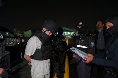 Alias Gerente llegó a Ecuador, así lo comunicó el ministro John Reimberg.