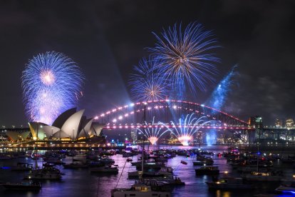 Imagen de Sídney, a la llegada del nuevo año 2026.