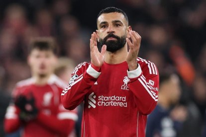 Mohamed Salah no ha actuado con rigurosidad en los últimos partidos de Liverpool.