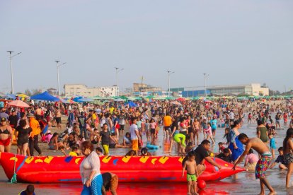 Así lució Playas en este feriado de Año Nuevo 2026.
