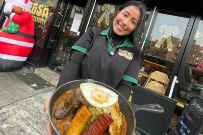El restaurante llamado Kusa, lo abrió en junio del año pasado junto a su pareja y padre de su único hijo.