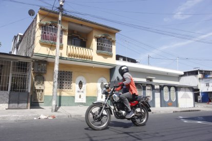La zona del ataque armado en Guayaquil.