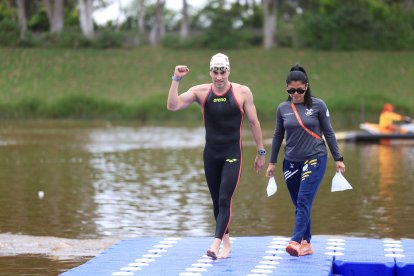 Esteban Enderica tuvo una destacada actuación en los Juegos Bolivarianos 2025.